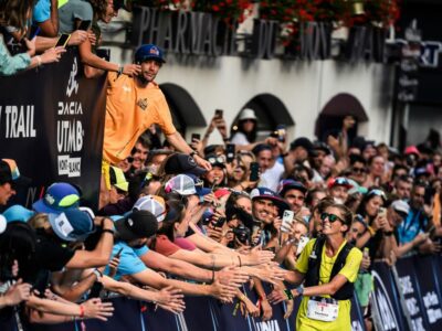 Arrivée UTMB